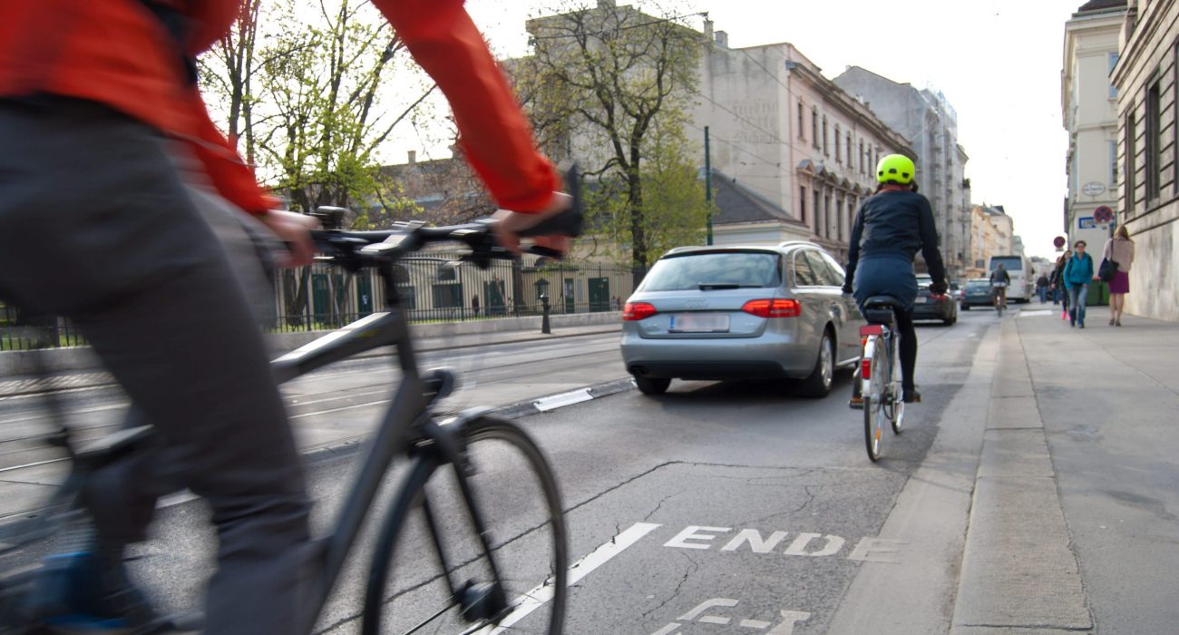 Verkehr Fahrrad Radweg